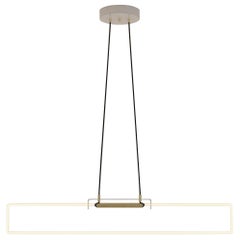 Ra Suspension Glossy White Cold Cathode Neon Modern Suspension by Studio d'Armes