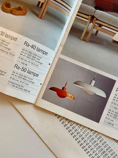 RA40 Lámpara colgante Diseño Piet Hein producida por Lyfa, Made in Denmark, Años 60