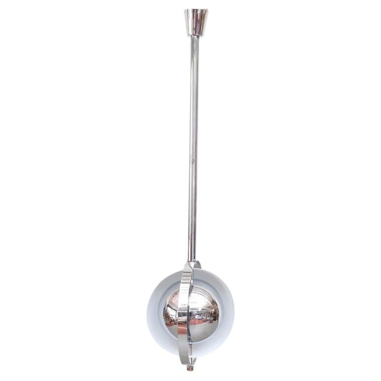 Lampada a sospensione Space AGE di RAAK Amsterdam Attribuito Chrome