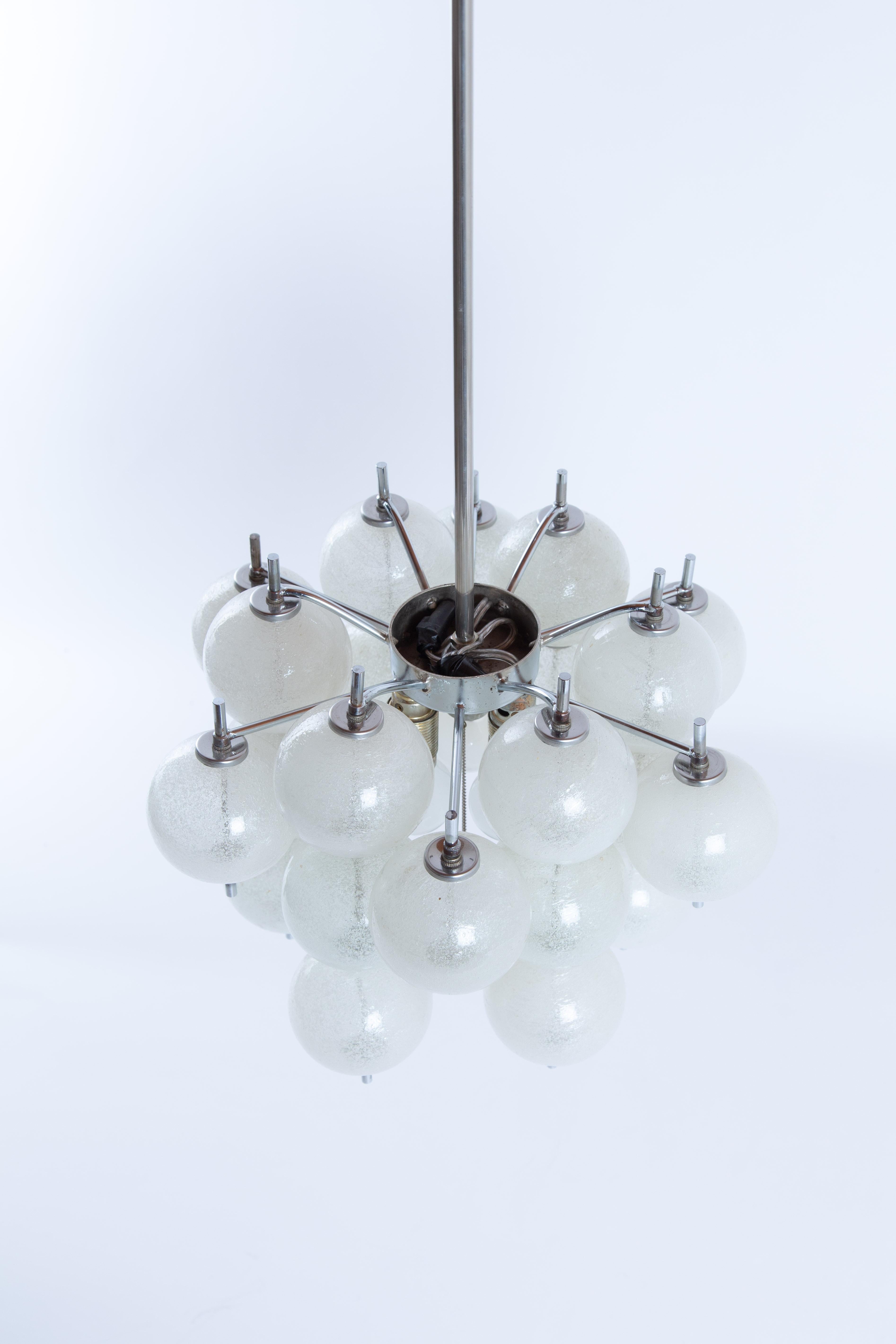 RAAK Amsterdam Bal Lamp 25 Glass Bal Hanging Lamp For Sale 9