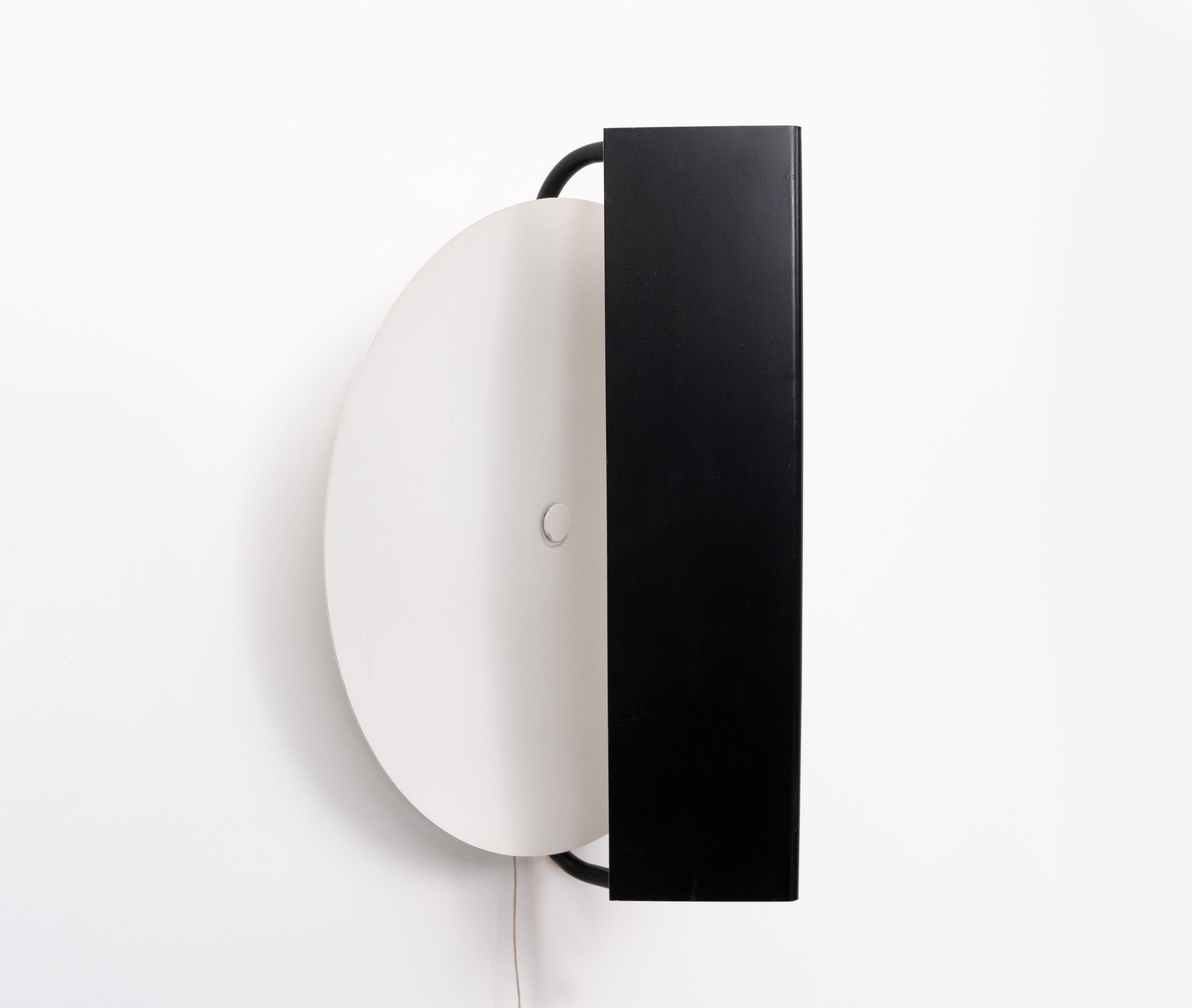 Dutch RAAK Amsterdam Disk Wall Lamp, 1960s