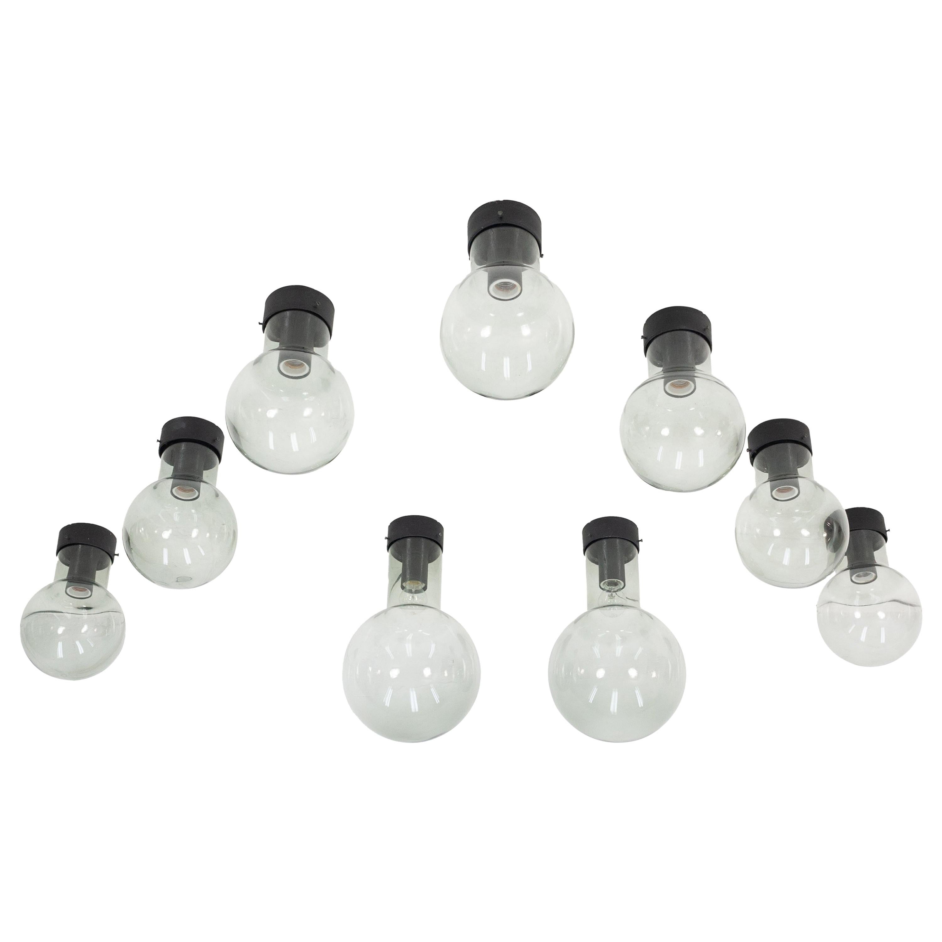 RAAK Amsterdam Globe Pendant Lamps 8 Pieces Outdoor and Indoor Use