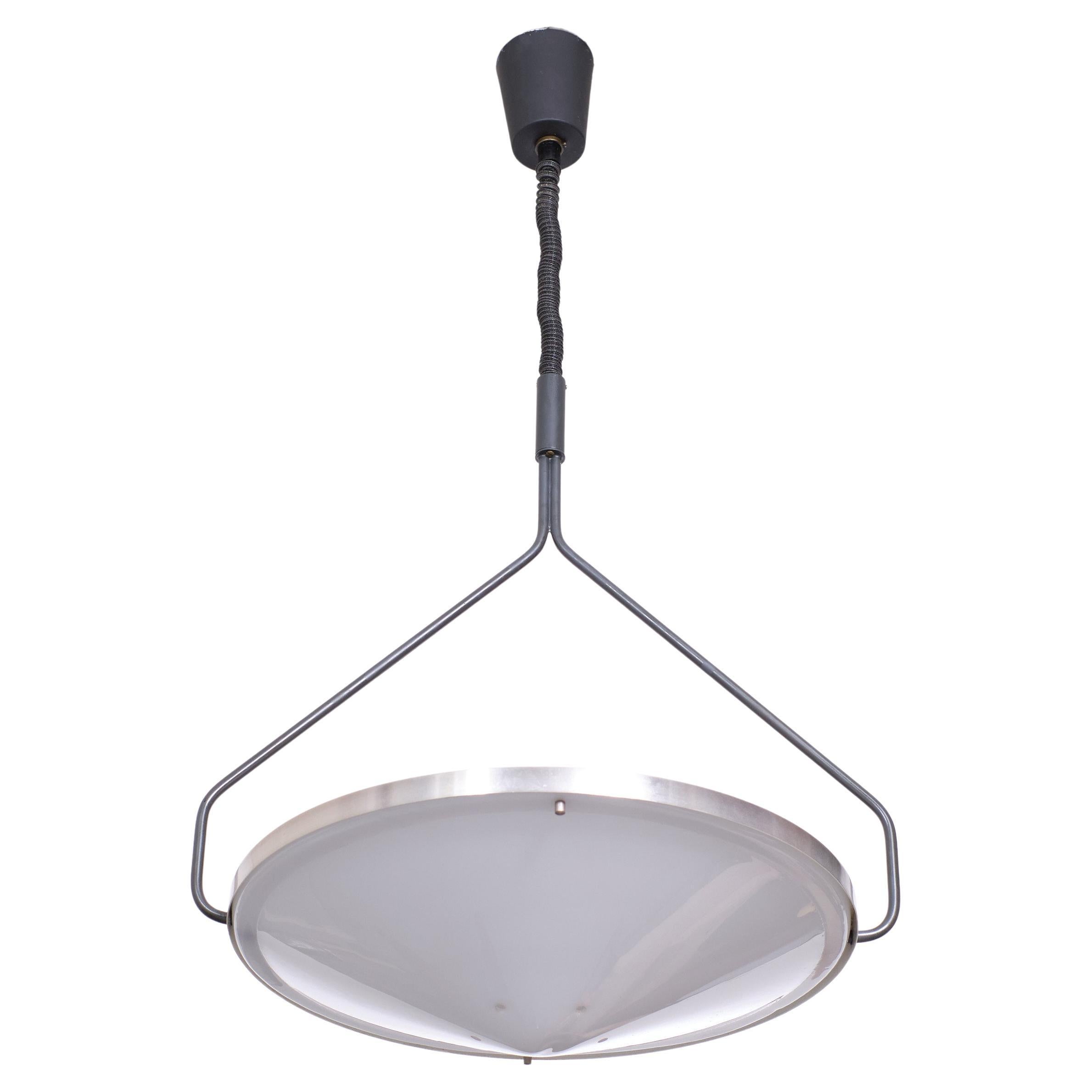 Dutch Raak Amsterdam  ''Kompas ''  space ace  pendant lamp Holland  1970s