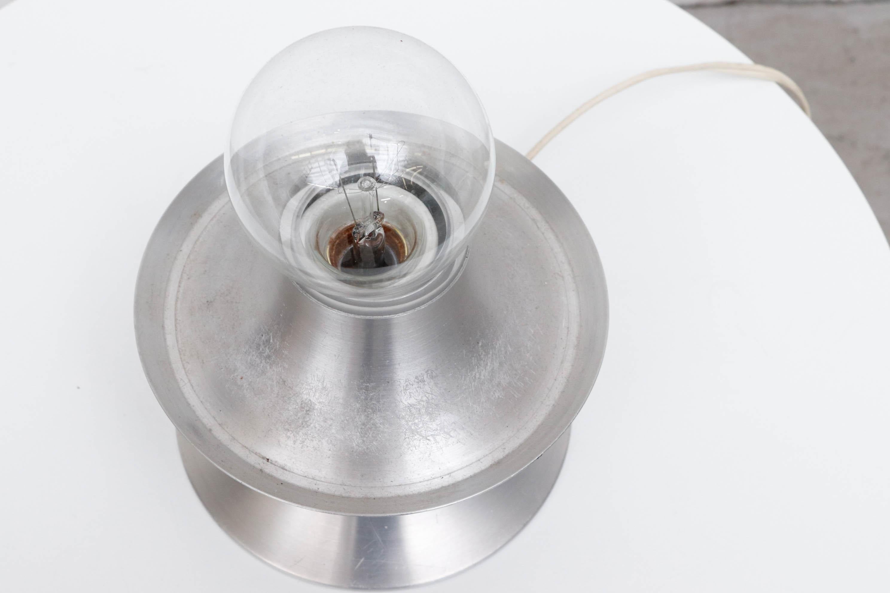 Raak Blown Smoked Glass Globe Table Lamp 3