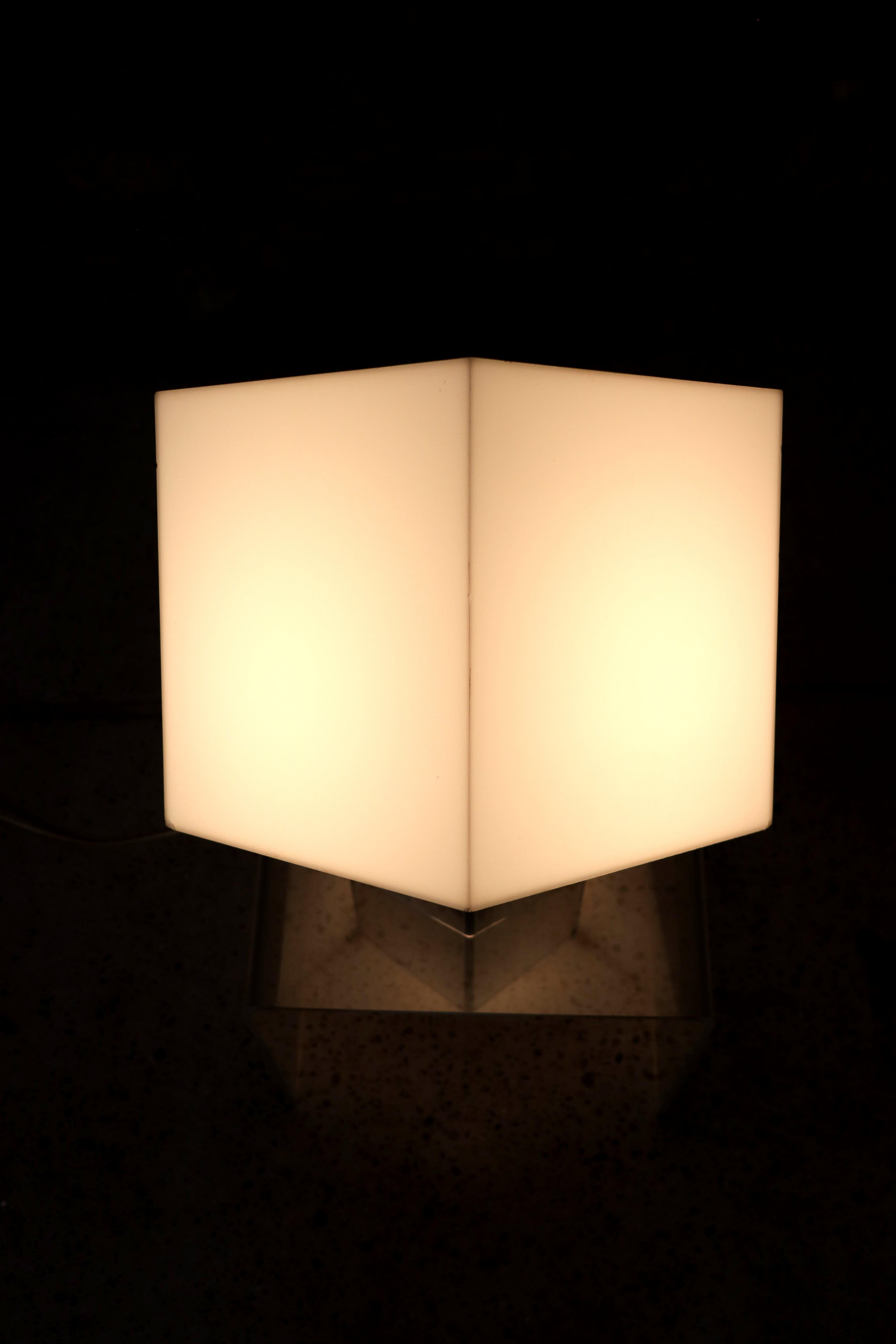 Raak – Cube Light – Paul Driessen – Dutch – 1970s For Sale 5