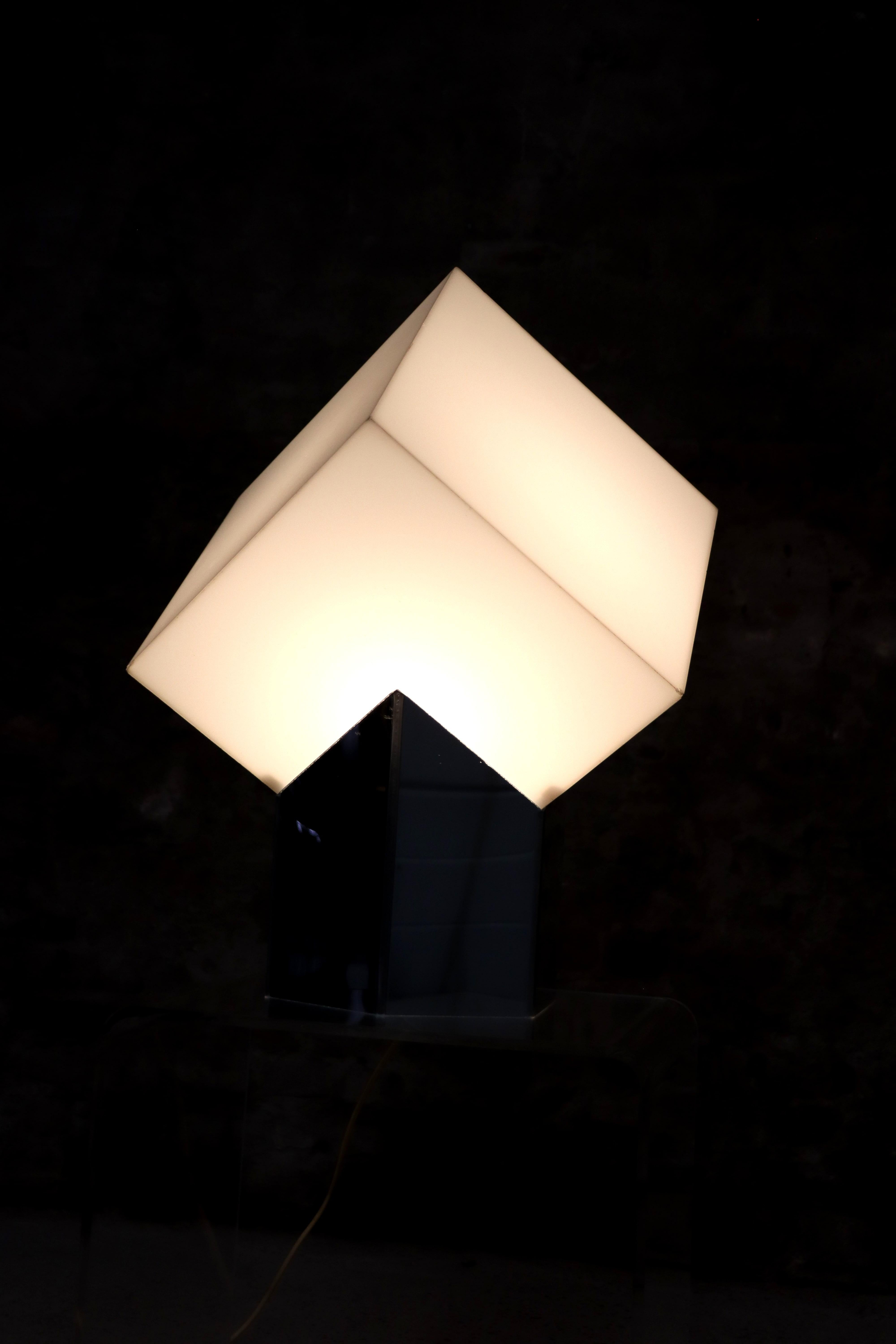 Raak – Cube Light – Paul Driessen – Dutch – 1970s For Sale 8