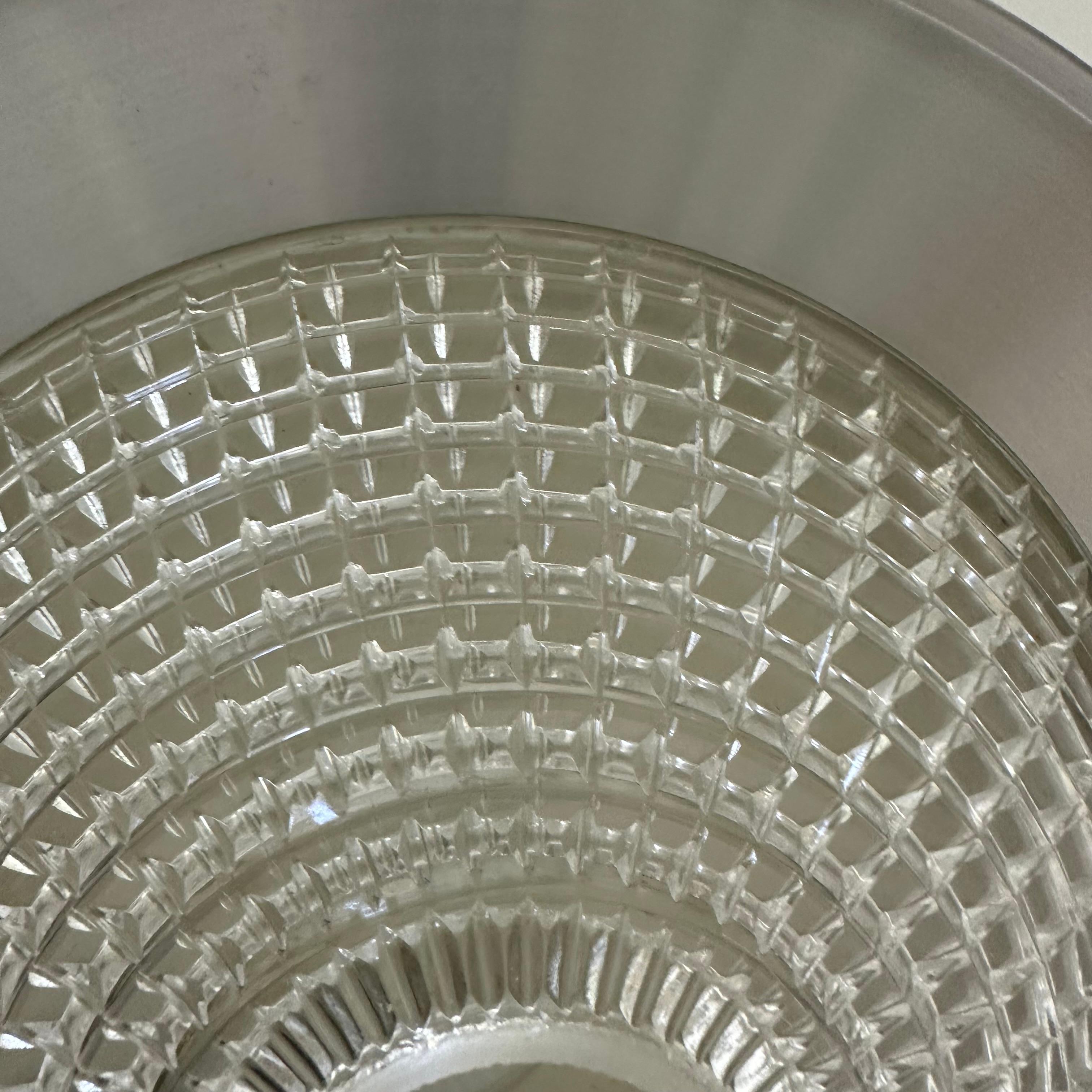 Raak Flush mount ceiling lamp B-1043 , 1970s Ufo space age 12