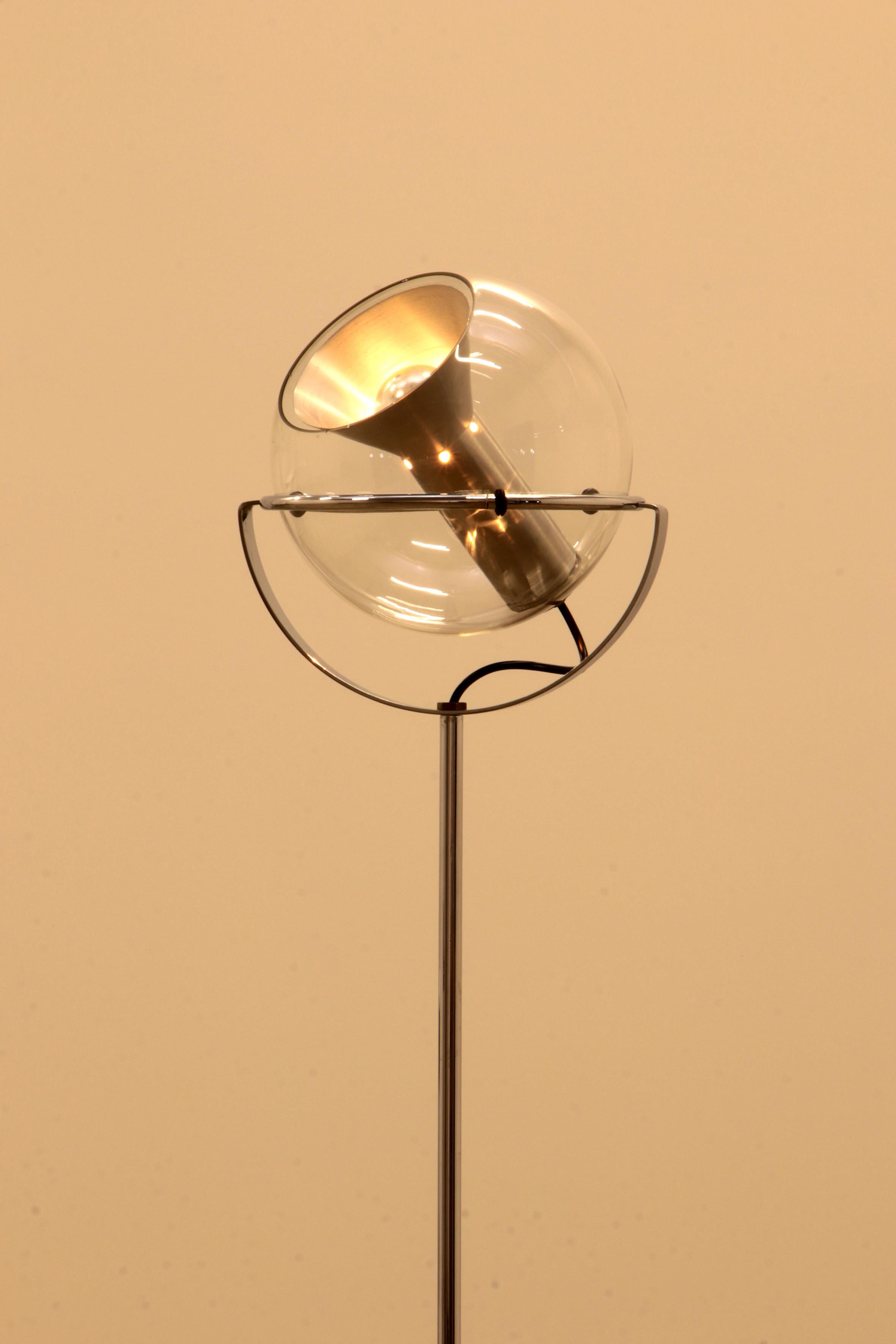 RAAK Globe Floor Lamp by Frank Ligtelijn, 1960s For Sale 1