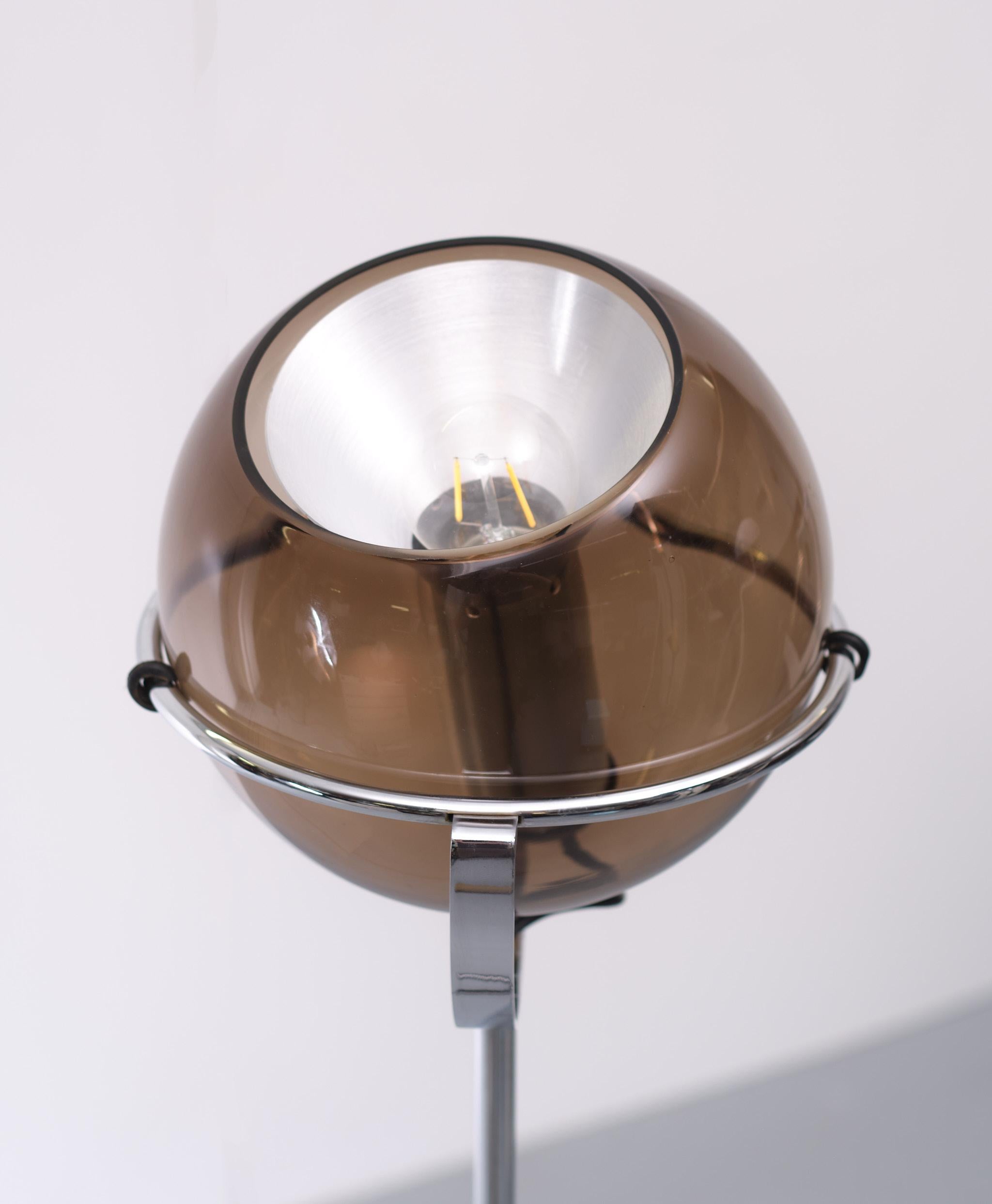 Raak Globe Floorlamp Frank Ligtelijn  1960s Dutch  1