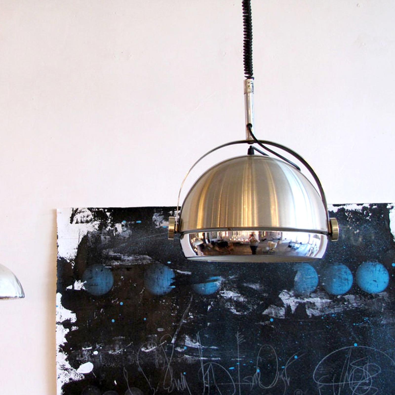 Brushed Raak Hanging Light, 1970 For Sale