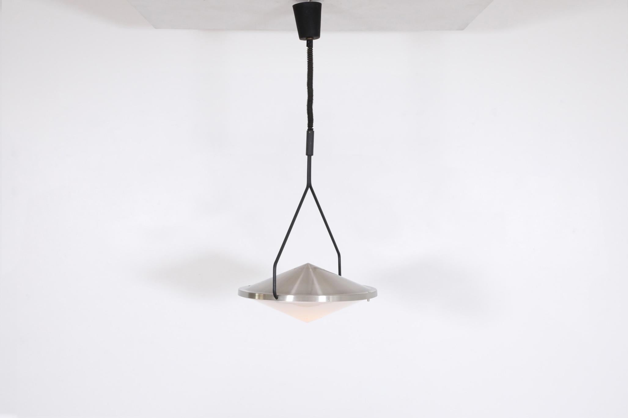 Dutch Raak 'Kompas' Ceiling Lamp For Sale