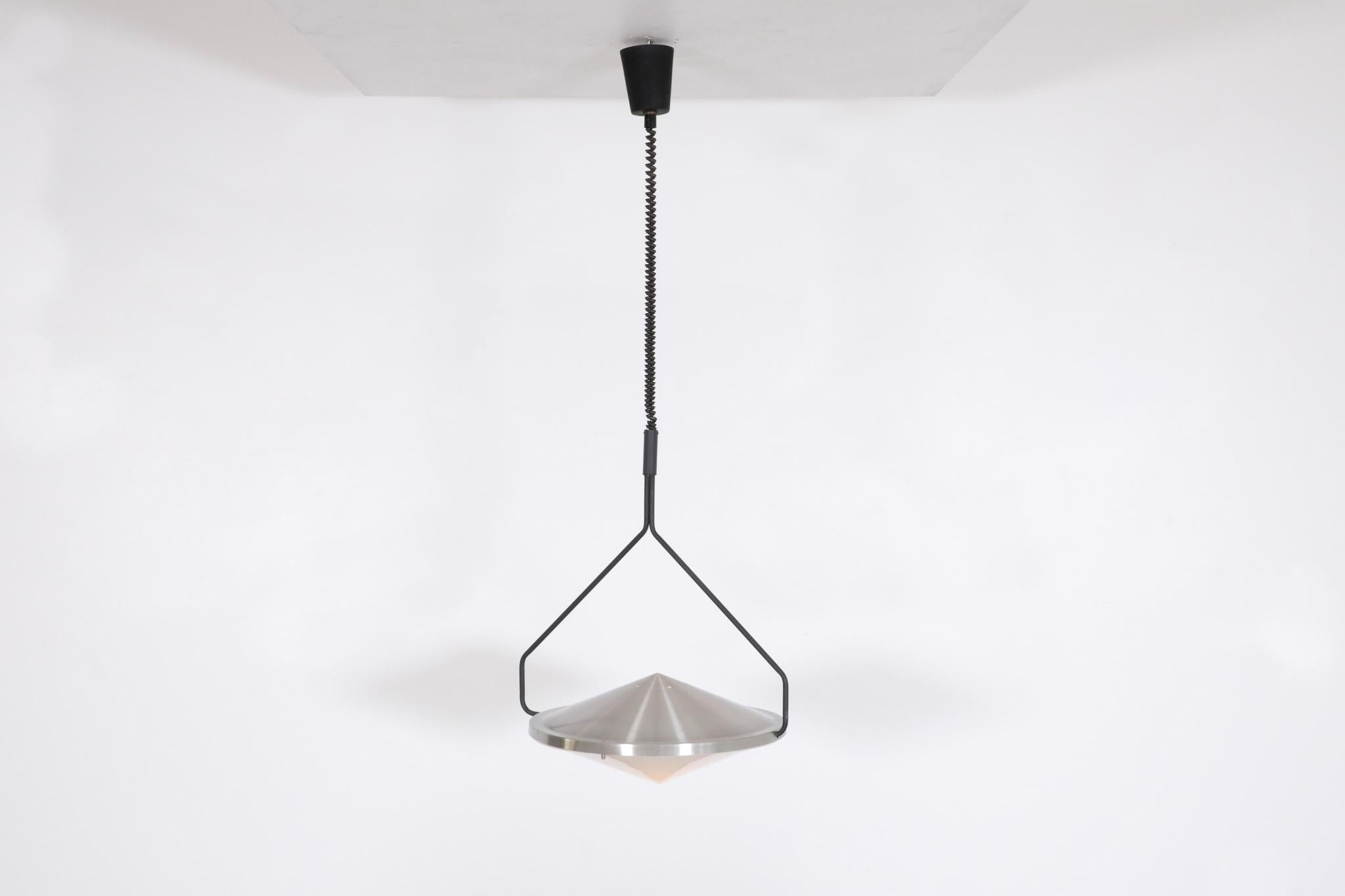 Raak 'Kompas' Ceiling Lamp In Good Condition For Sale In Los Angeles, CA