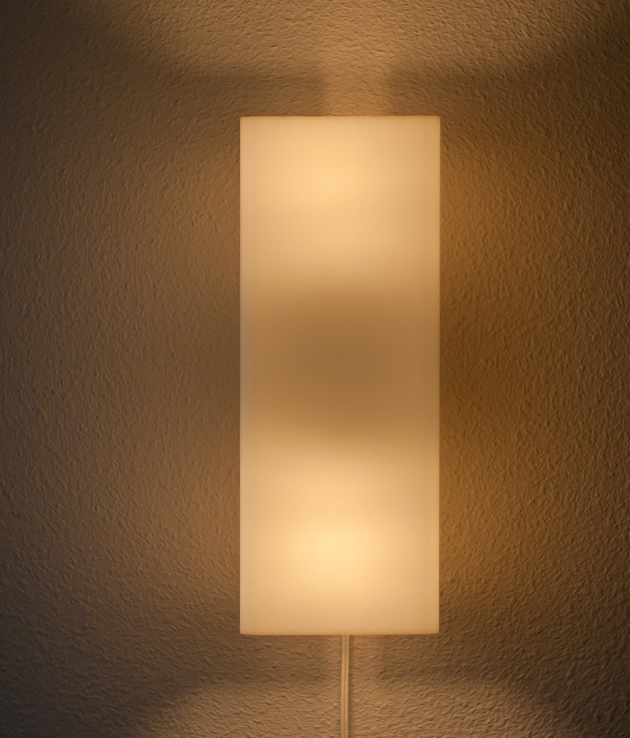 Mid-Century Modern RAAK Large Minimalist Lucite Sconce