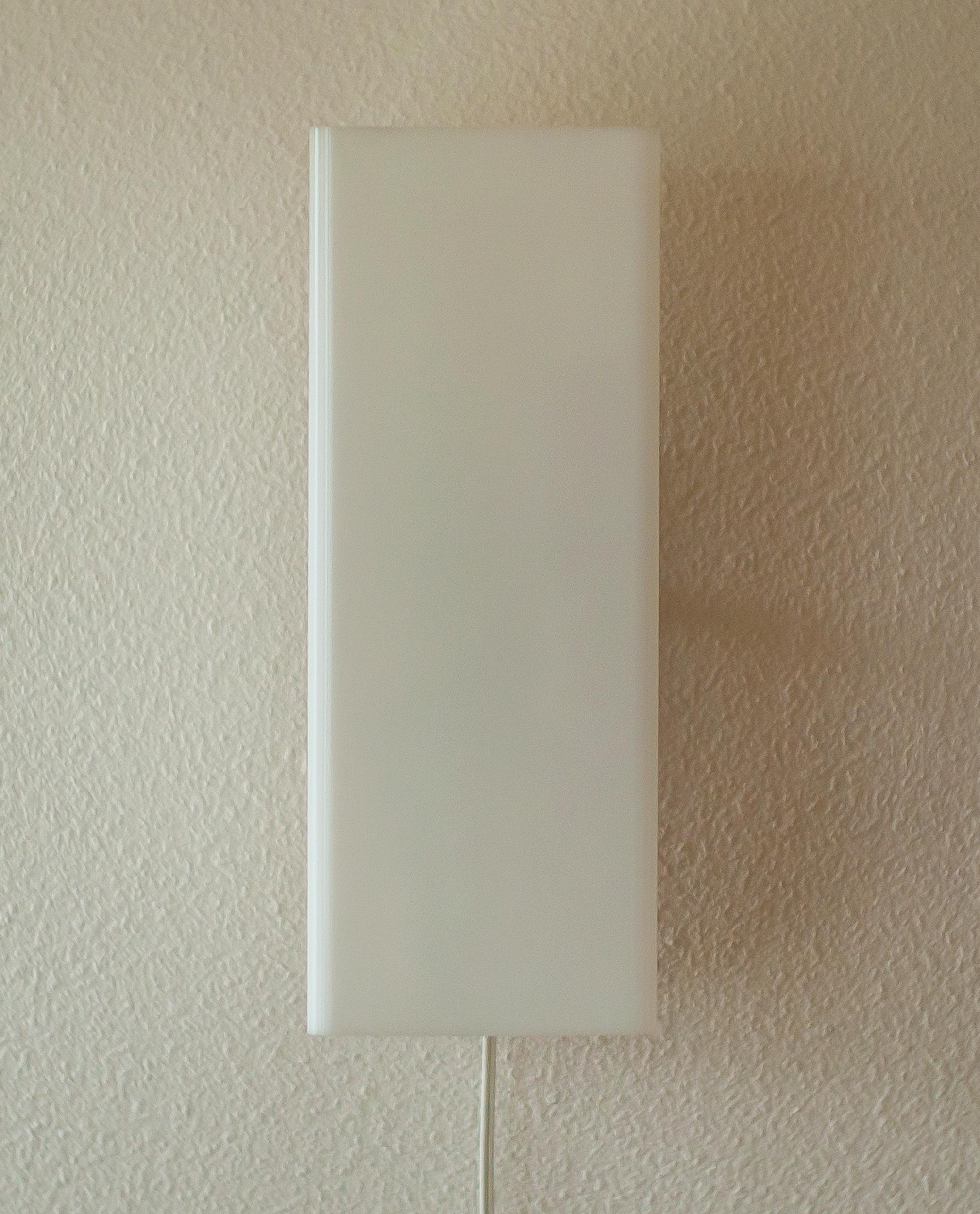 Dutch RAAK Large Minimalist Lucite Sconce