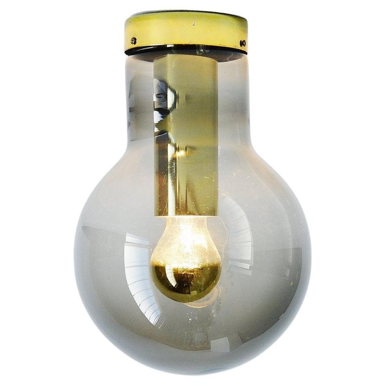 RAAK Maxi Globe Flush Mount Lamp the Netherlands 1965 For Sale