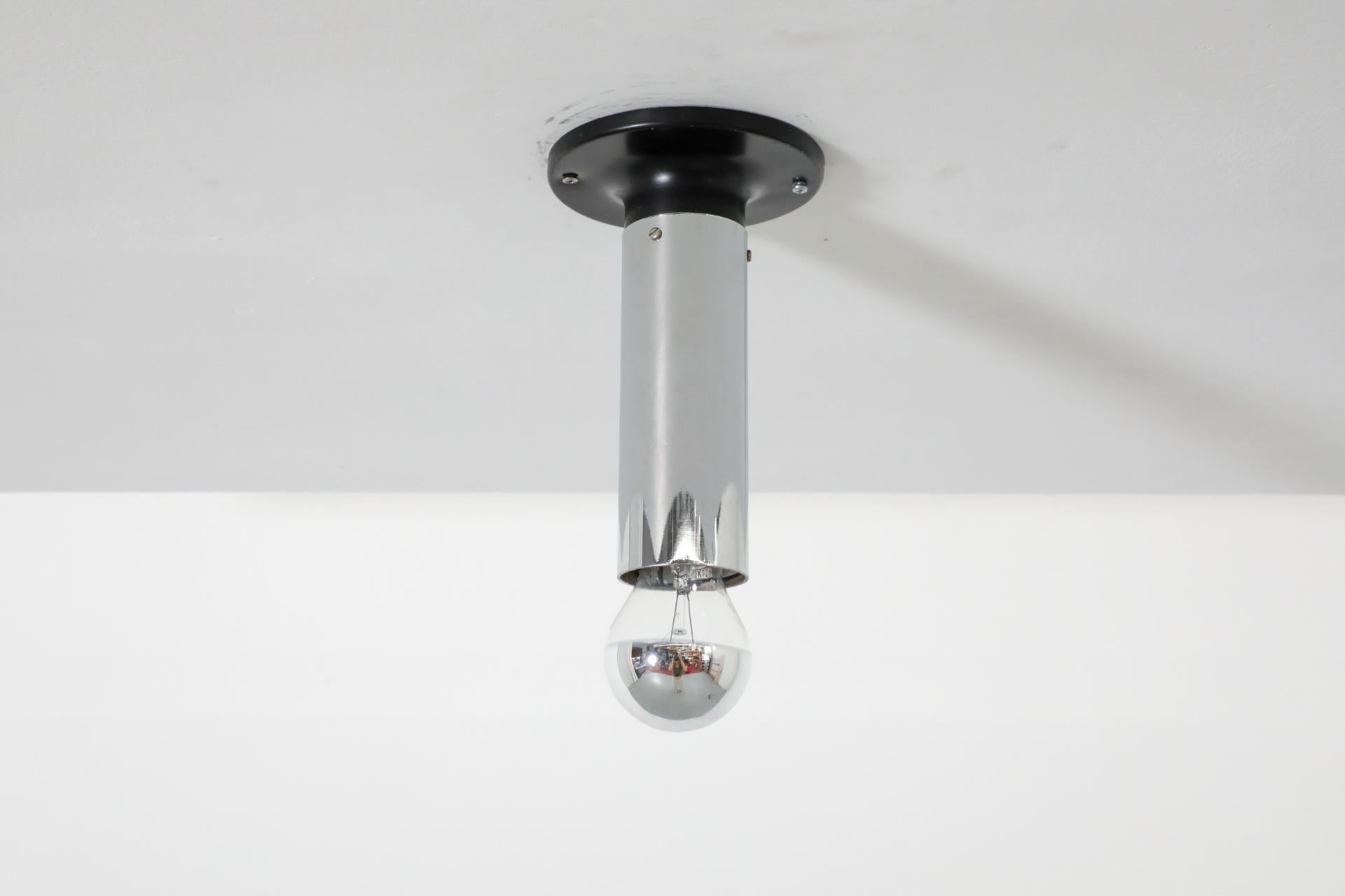 Raak Medium Maxibule Chrome Flush Mount Ceiling Lights For Sale 3