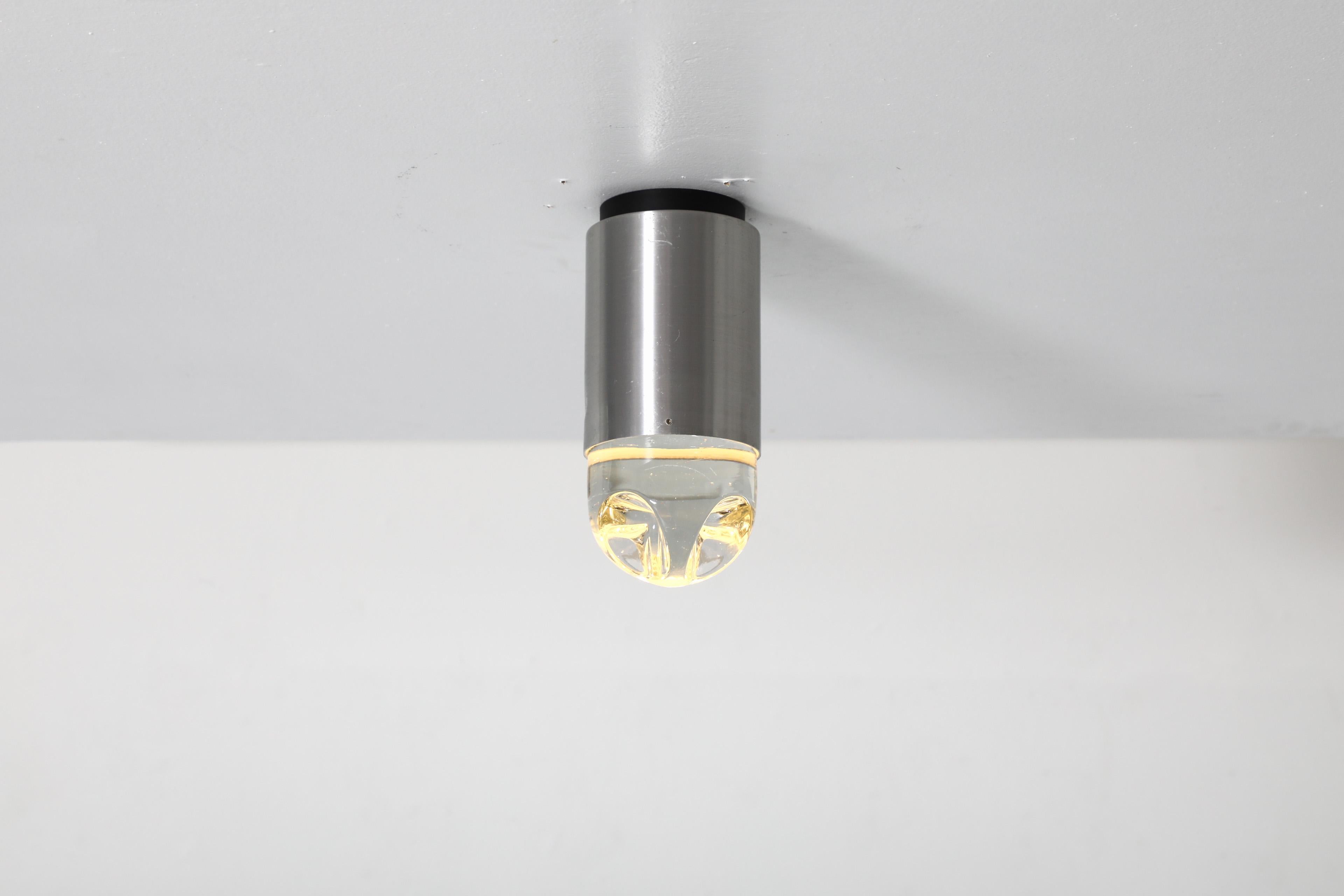 Mid-Century moderno RAAK P-1414.00 Plafoniera in alluminio 