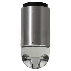 RAAK P-1414.00 Plafonnier en aluminium "Monocle" avec couvercle en cristal de roche massif