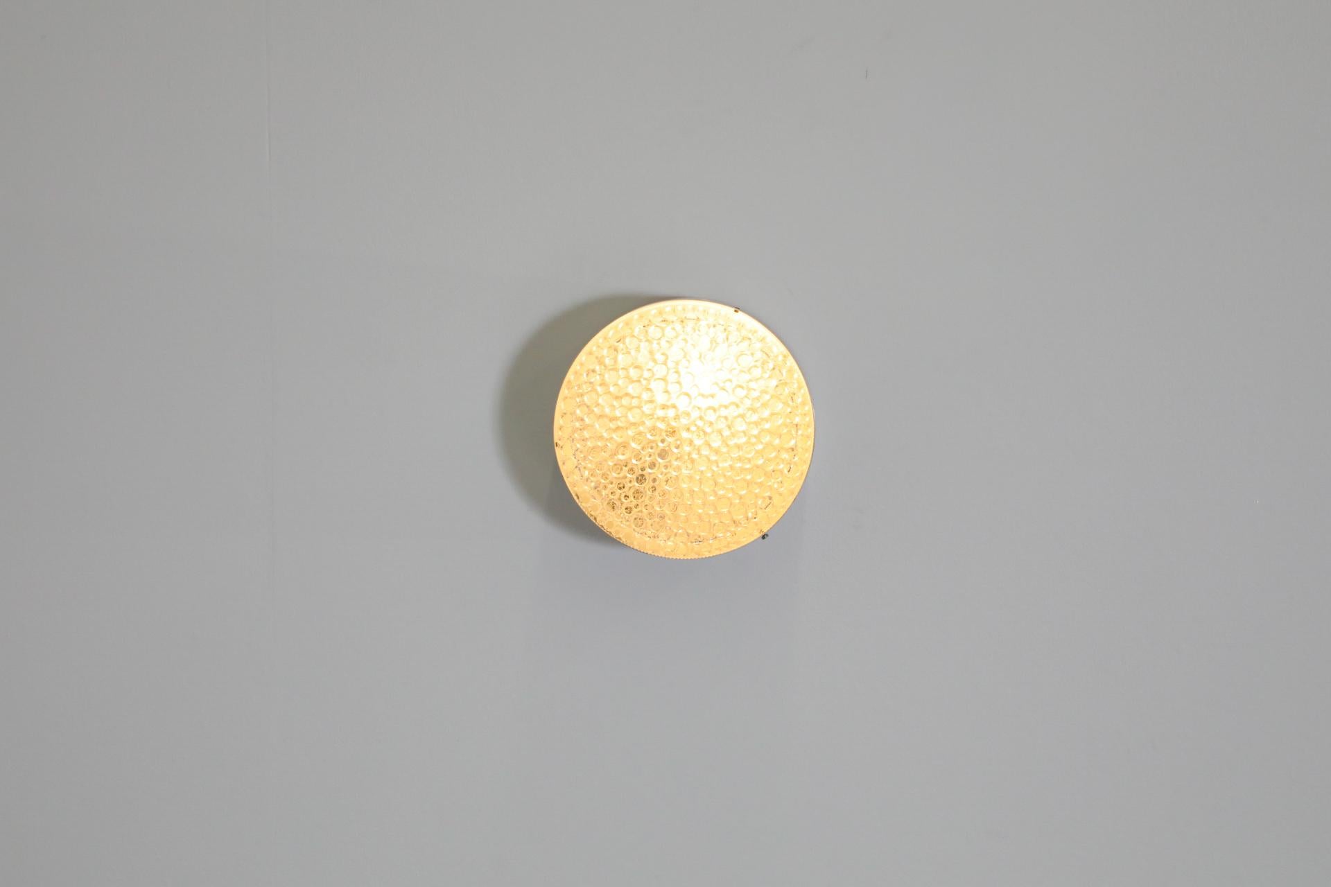 Mid-Century Modern RAAK Pill Shaped Ceiling or Wall Lamp For Sale