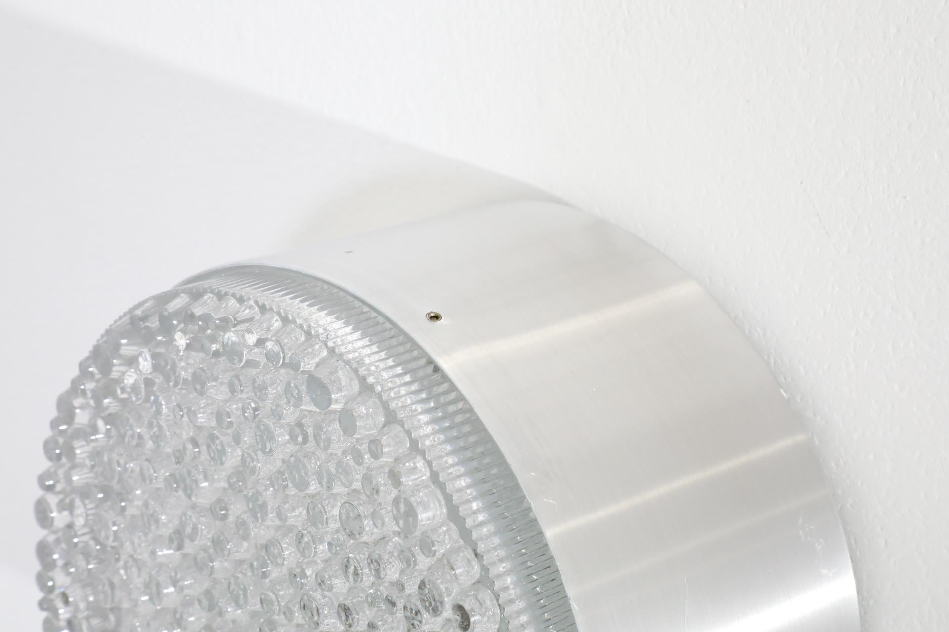 20th Century RAAK Pill Shaped Ceiling or Wall Lamp For Sale