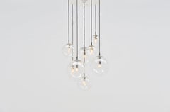 Lustre RAAK Raindrop Globes:: Hollande:: 1975