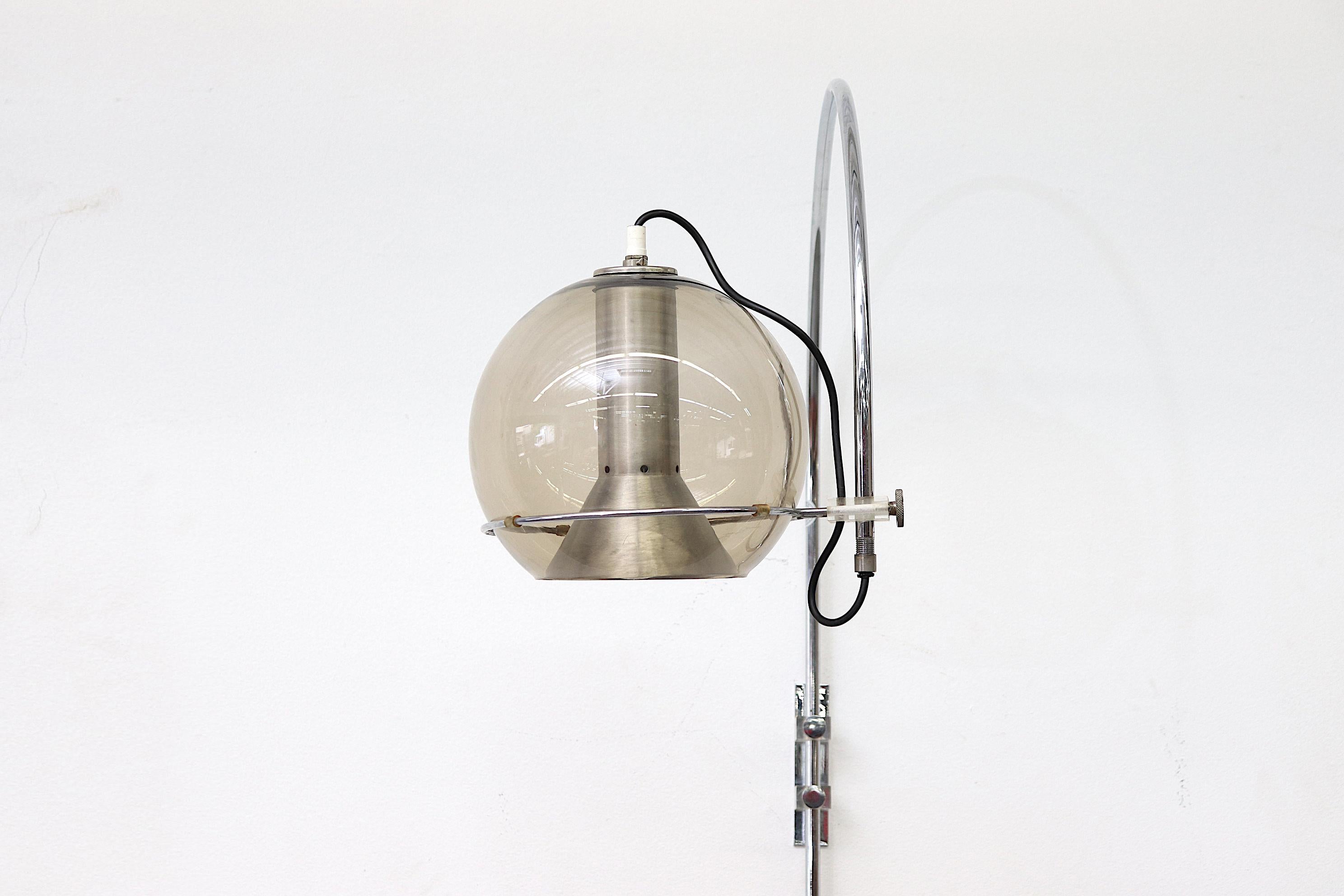  RAAK  'Sagittarius' Wall Lamp by Frank Ligtelijn  In Good Condition In Los Angeles, CA