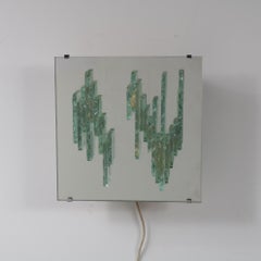 RAAK Sculptural Glass Wall Sconces Model C1517, Netherlands, 1960
