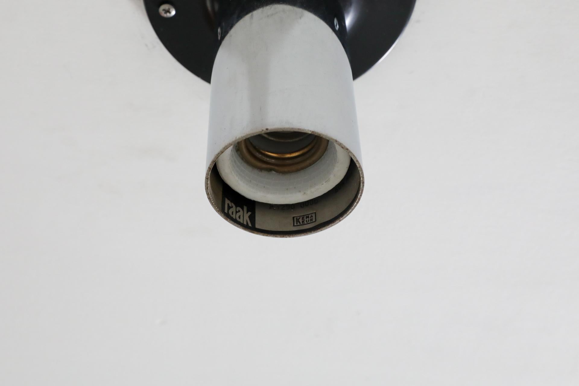 Raak Small Maxibule Chrome Flush Mount Ceiling Lights For Sale 2
