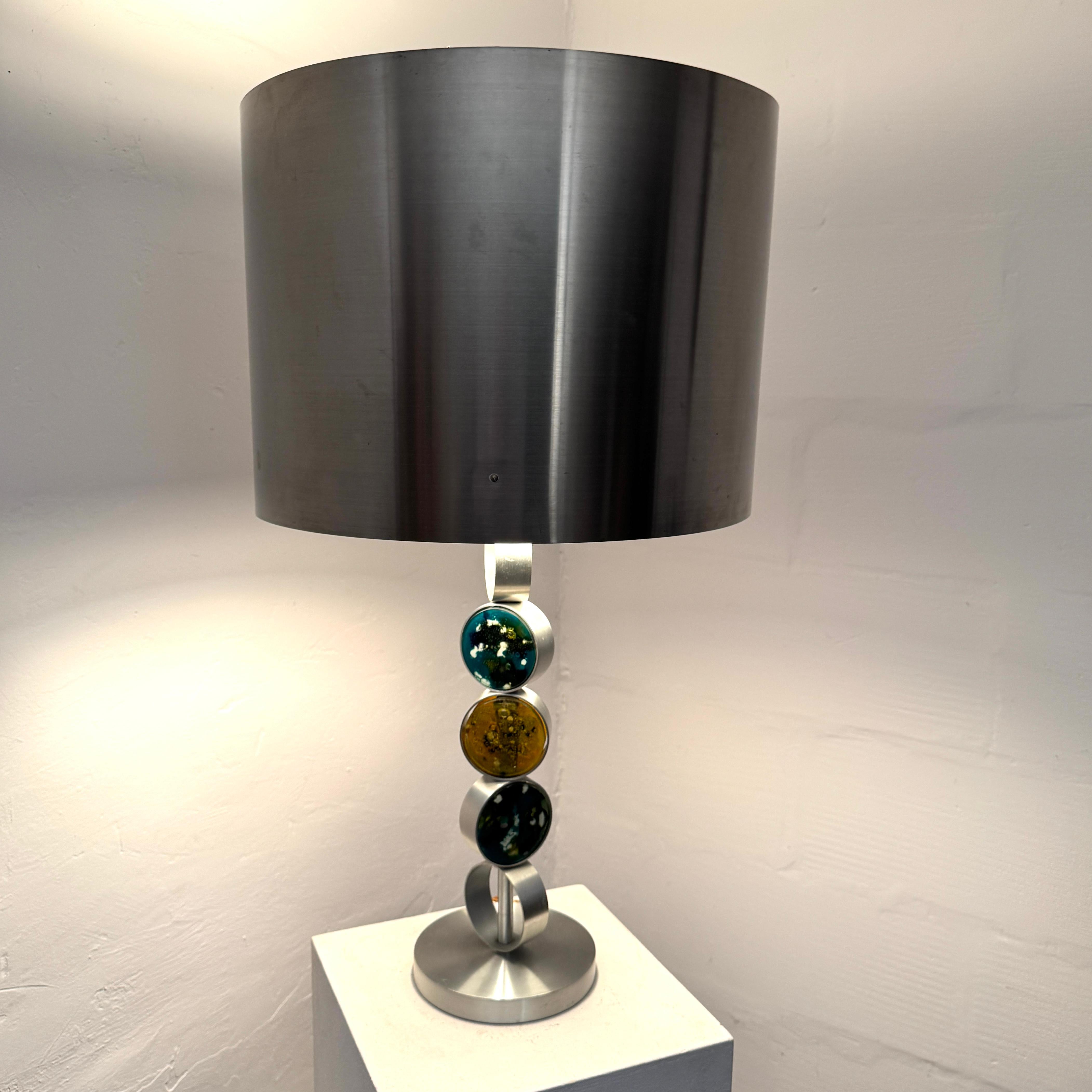 RAAK table lamp by Nanny Still, aluminium, steel & glass, 1972, The Netherlands. For Sale 4