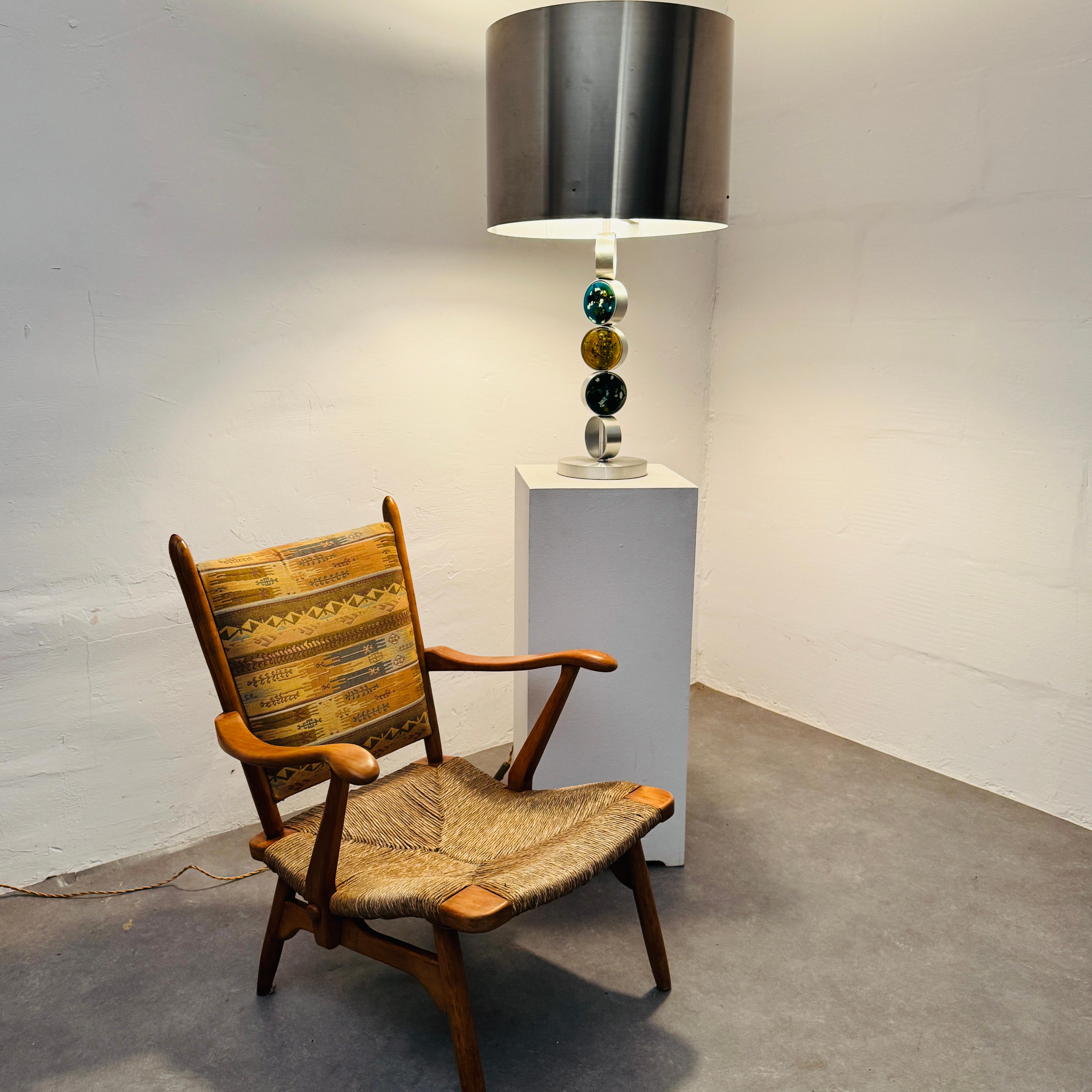 RAAK table lamp by Nanny Still, aluminium, steel & glass, 1972, The Netherlands. For Sale 5