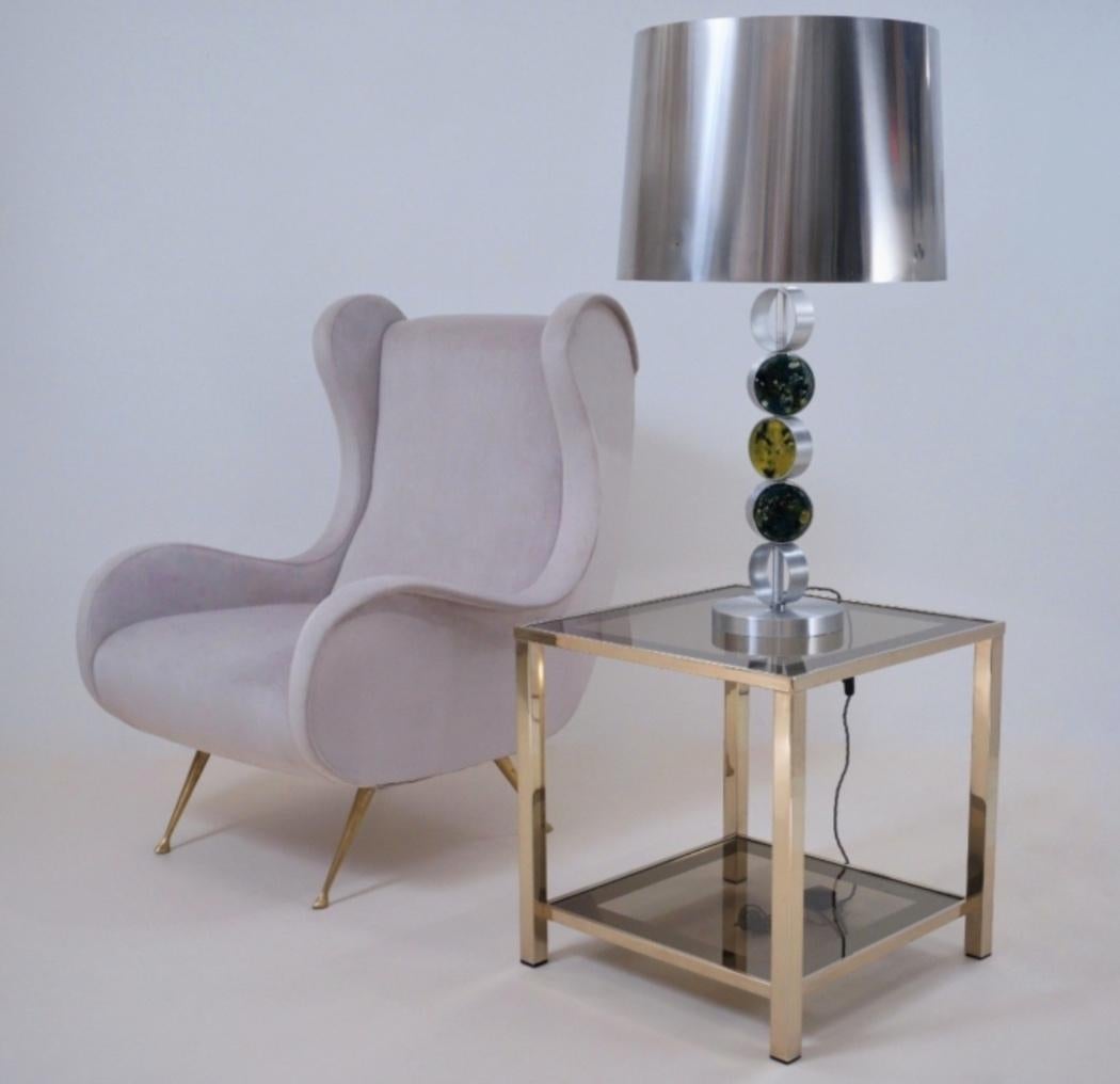 RAAK table lamp by Nanny Still, aluminium, steel & glass, 1972, The Netherlands. For Sale 1