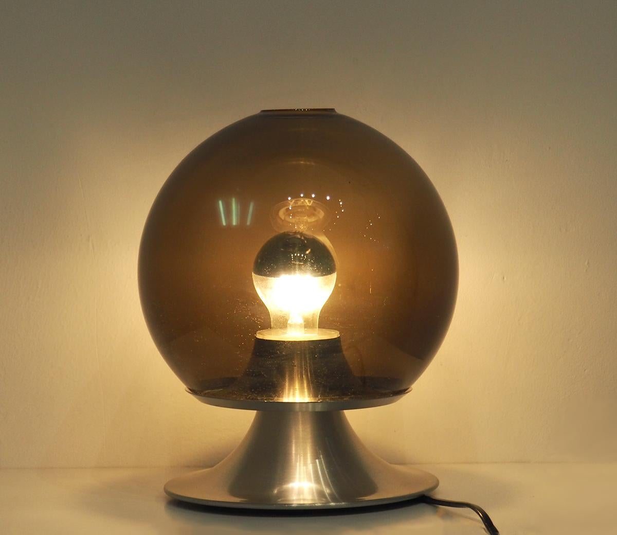 Ère spatiale Lampe de table Dream Island D-2001  par Franck Ligtelijn des années 1960 en vente