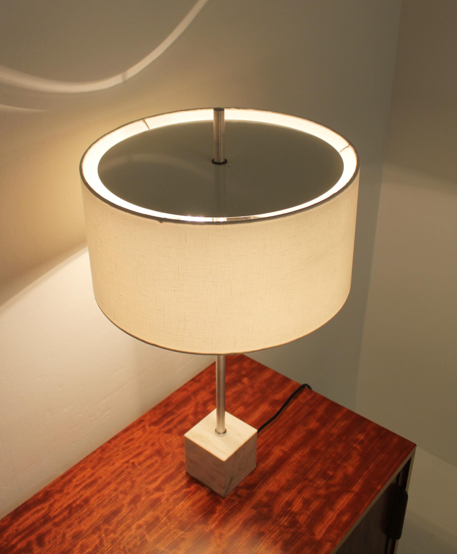 Raak Table Lamp from 1970's with Marble Base For Sale 1