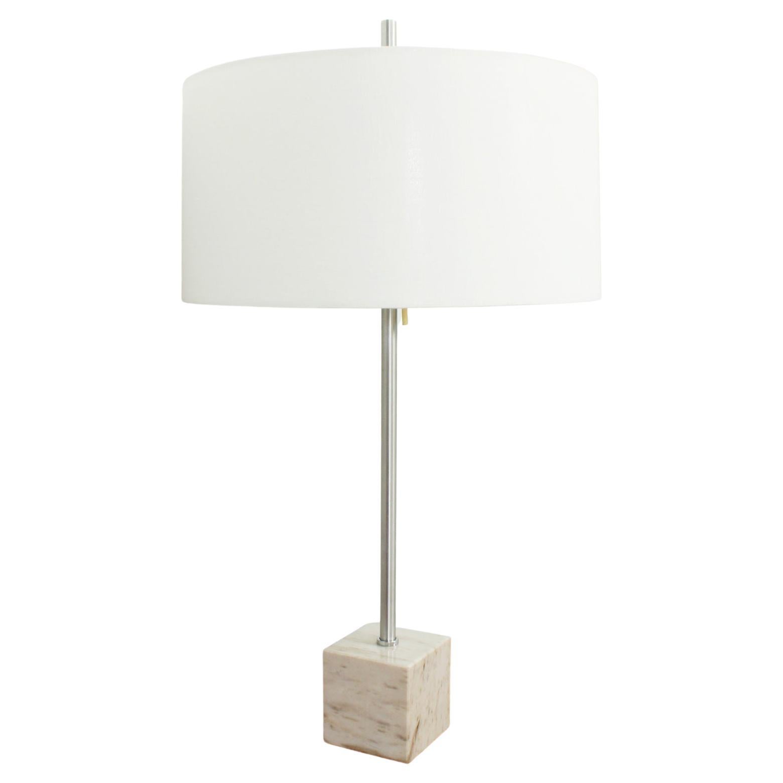 Raak Table Lamp from 1970's with Marble Base