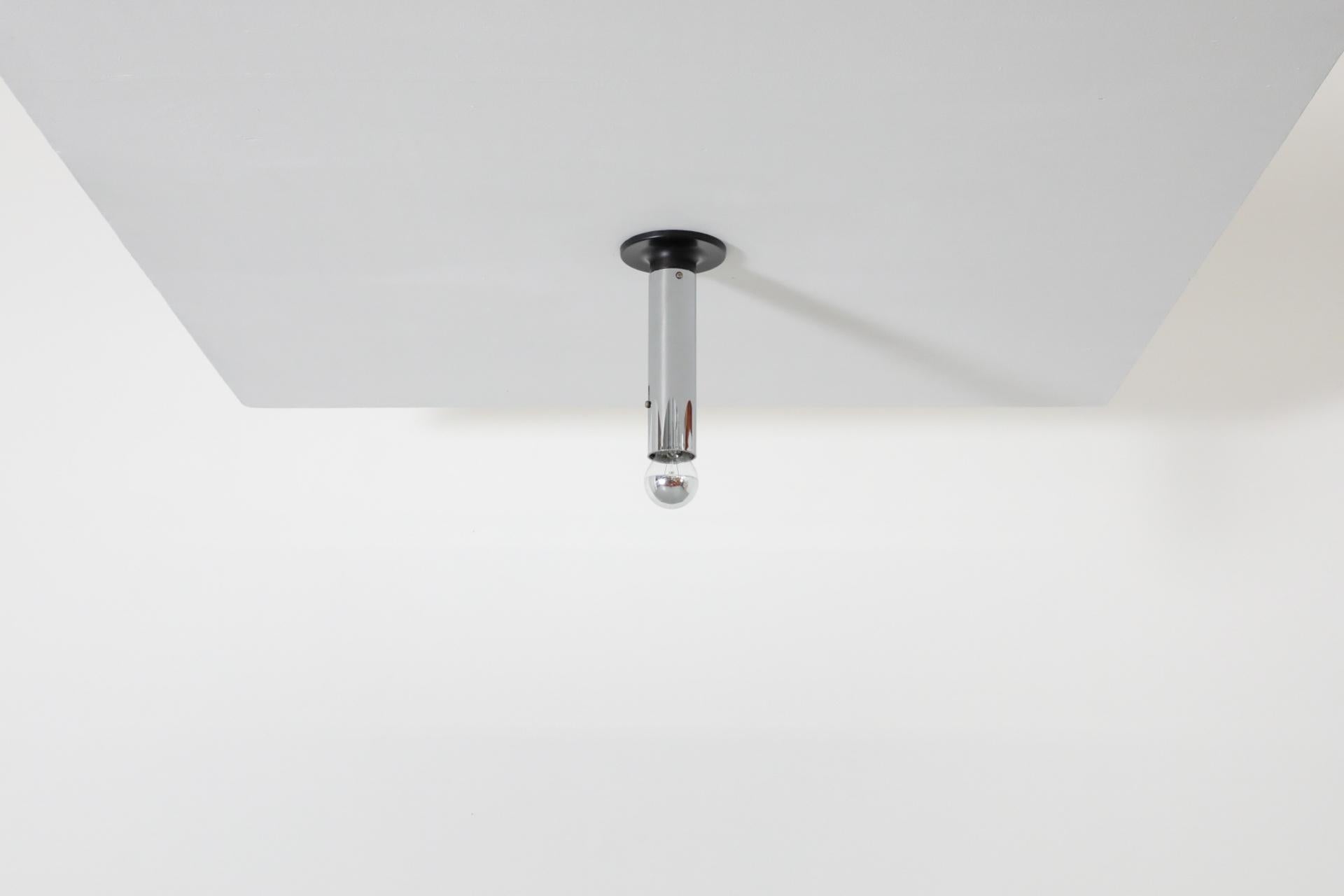 RAAK Tall Maxibule Chrome Ceiling Lights For Sale 3