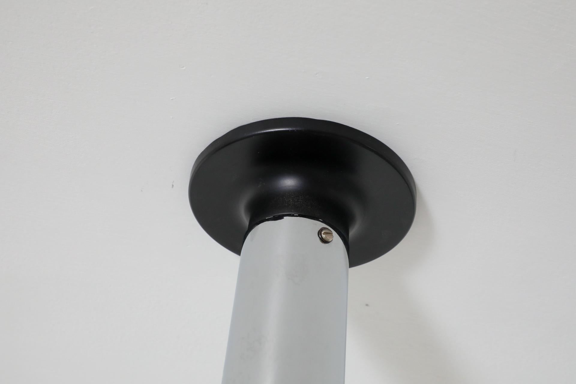 RAAK Tall Maxibule Chrome Ceiling Lights In Good Condition For Sale In Los Angeles, CA