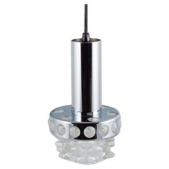 RAAK, the Netherlands, Designer Lamp in Chrome, Plastic and Clear Glass