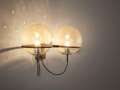 RAAK Lights en chrome et verre structuré