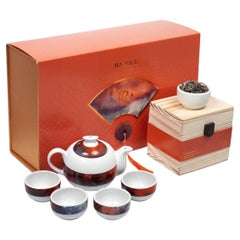 RAAQUU FX Chinese New Year Tea Set with Premium Silver Needle White Tea