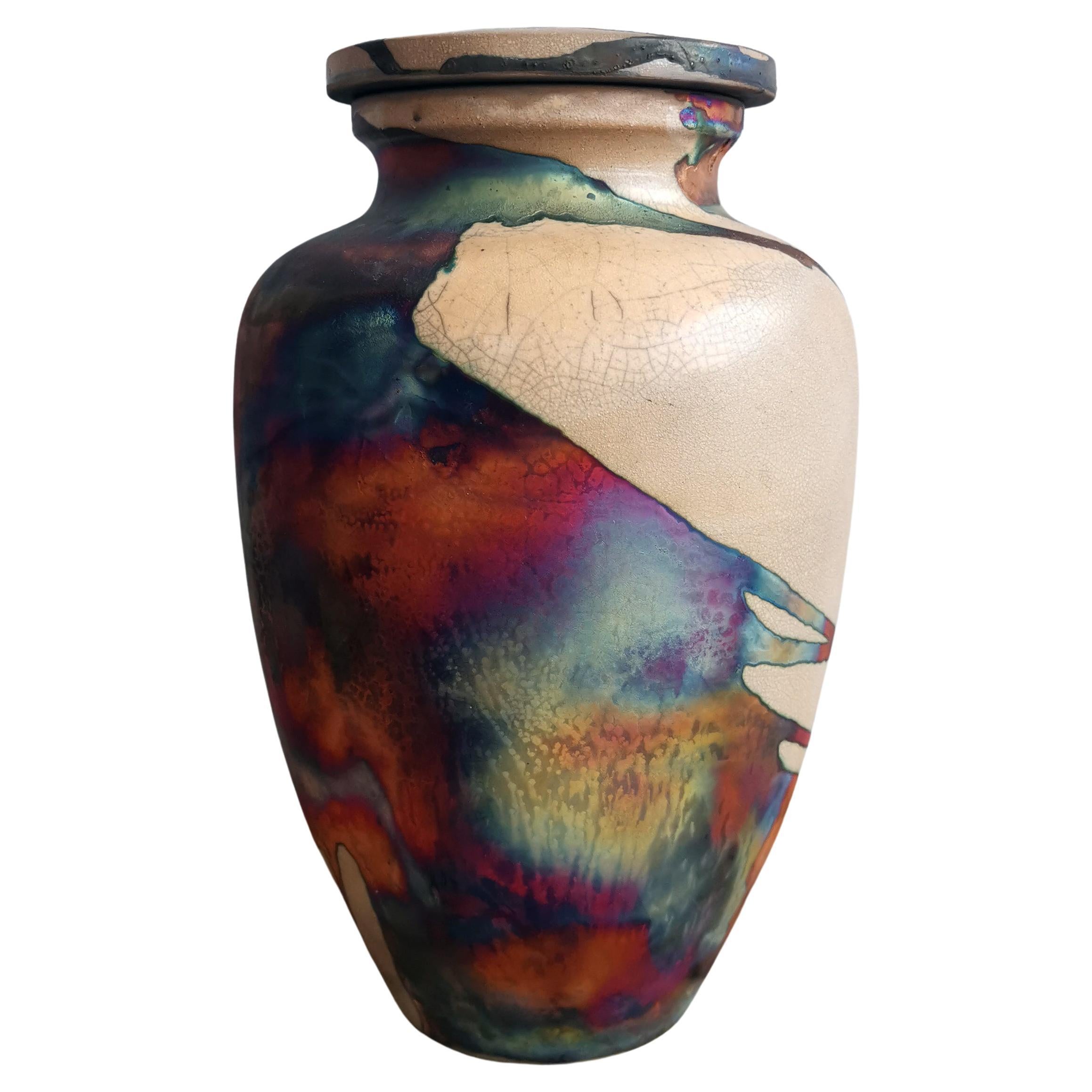 Surreal Raku Raaquu Raku Fired Omoide Urn S/N8000020 Art Series, Malaysia For Sale ...