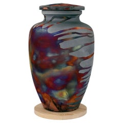 Raaquu Raku Fired Omoide Urn in S/N8000106 Art Series, Malaysia