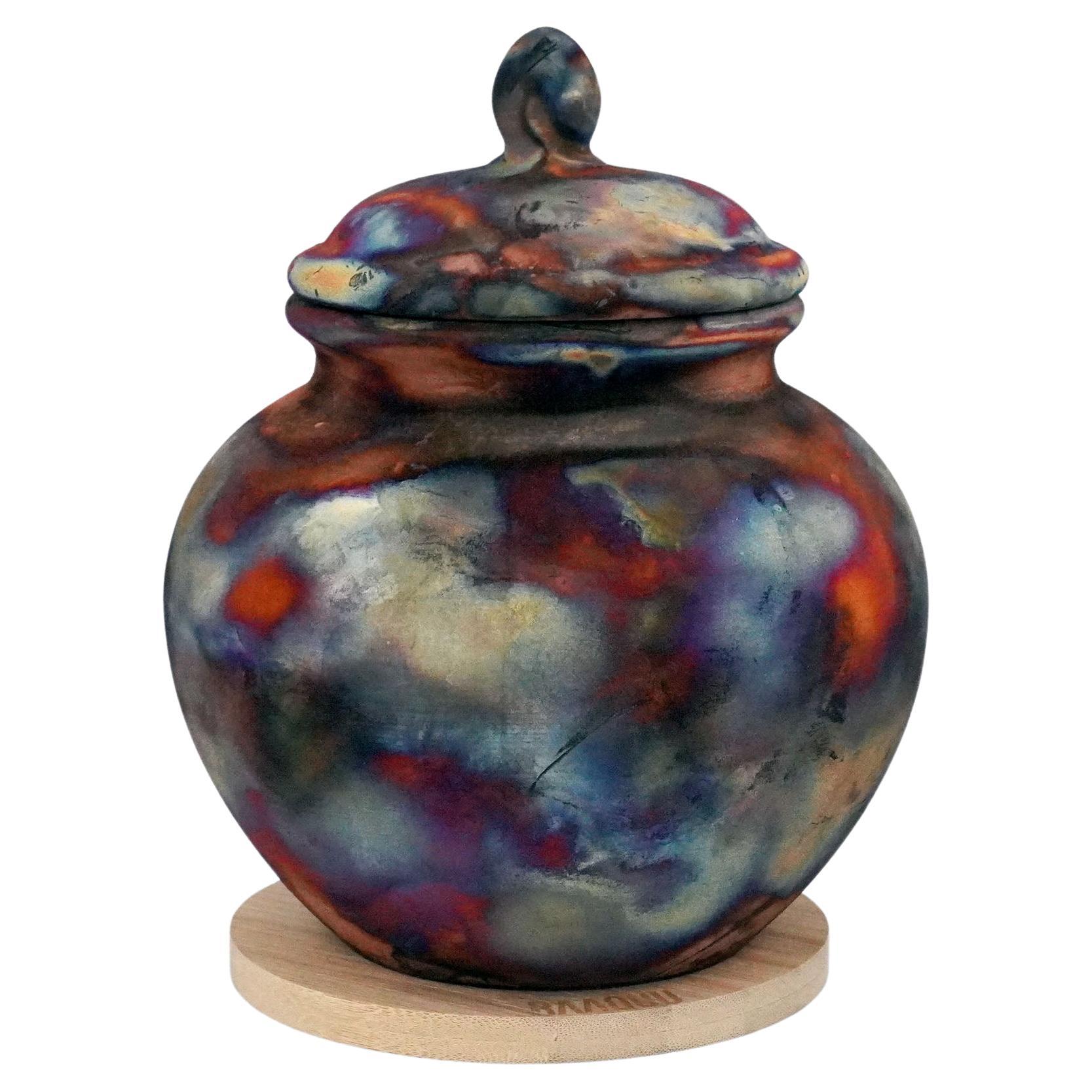 Raaquu Raku Fired Tamashii Urn in S/N8000073 Art Series, Malaysia For ...