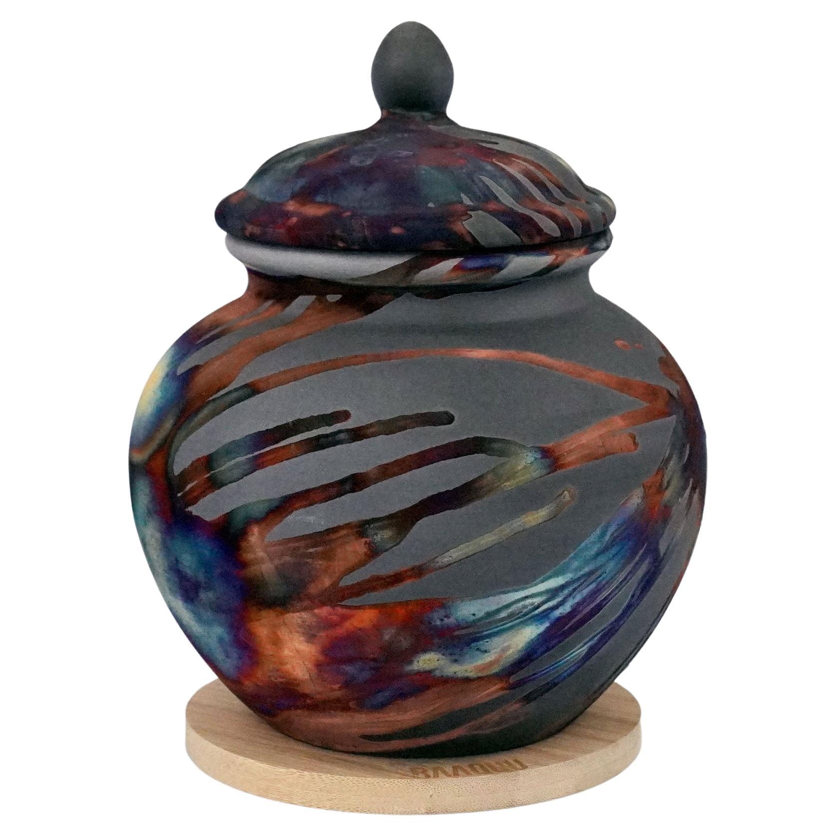 Raaquu Raku Fired Tamashii Urn in S/N8000112 Art Series, Malaysia For ...