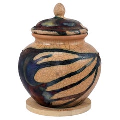 Raaquu Raku Fired Tamashii Urn in S/N8000081 Art Series, Malaysia