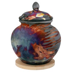 Raaquu Raku Fired Tamashii Urn in S/N8000082 Art Series, Malaysia