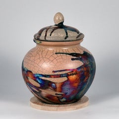 Raaquu Raku Fired Tamashii Urn in S/N8000113 Art Series, Malaysia