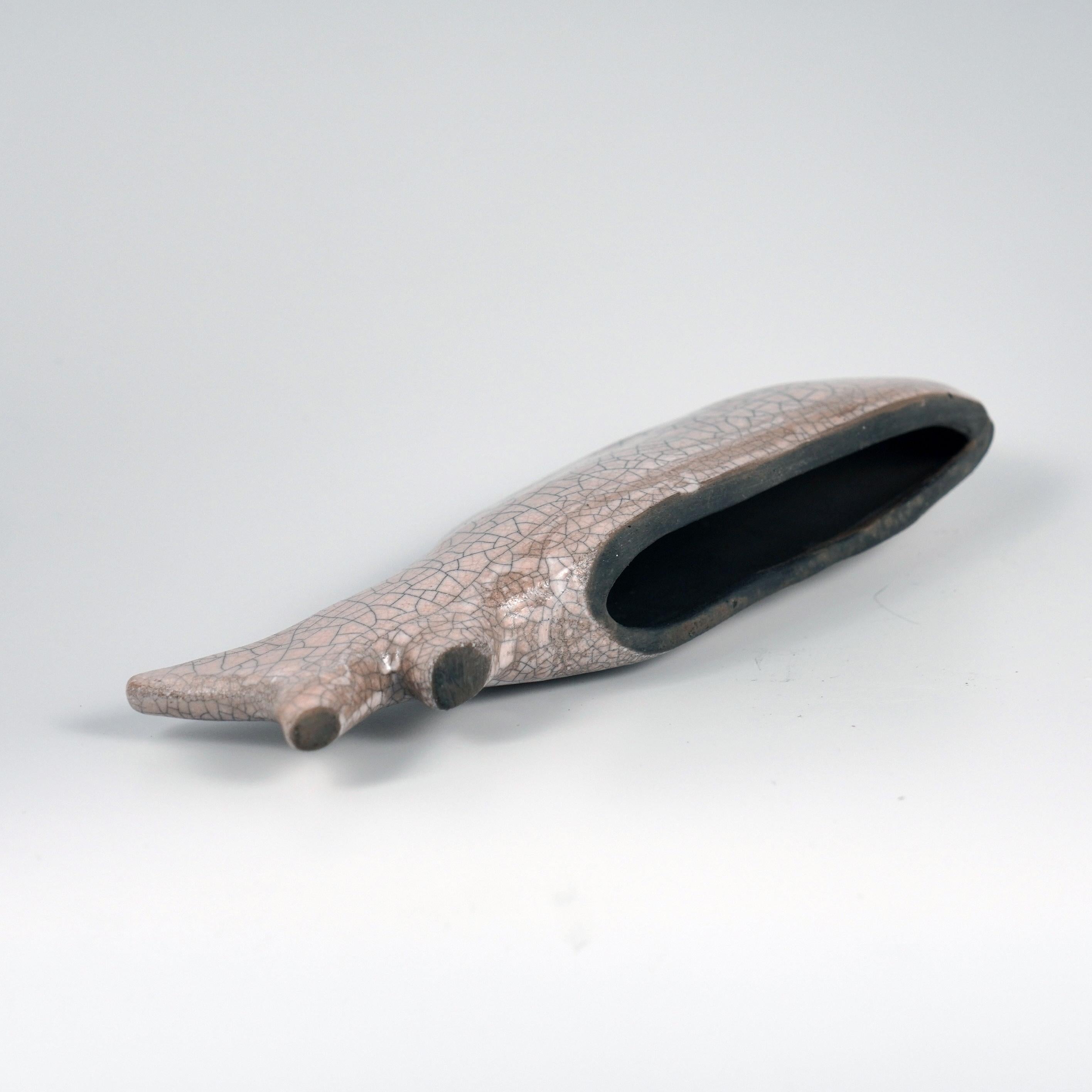 Mini sculpture de poisson en céramique raku Raaquu Sakana Neuf - En vente à Petaling Jaya, MY
