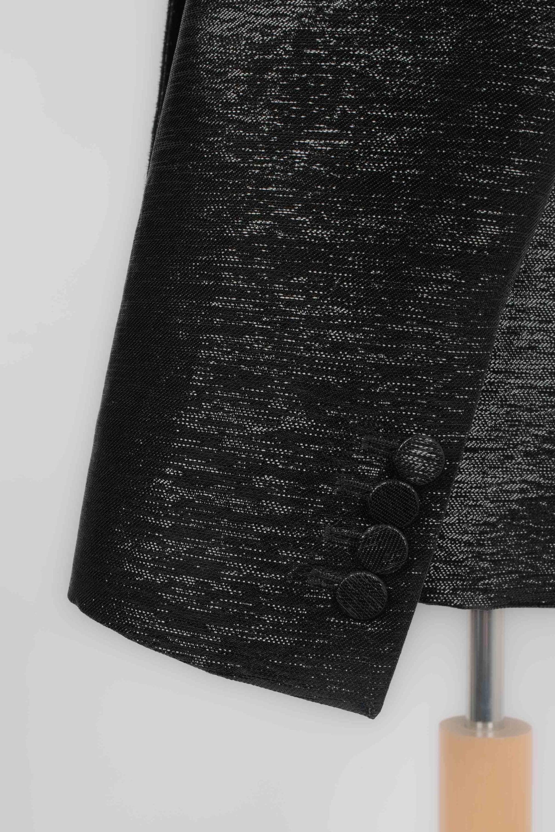 Giacca Rabanne Black Lurex Threads da uomo in vendita 2
