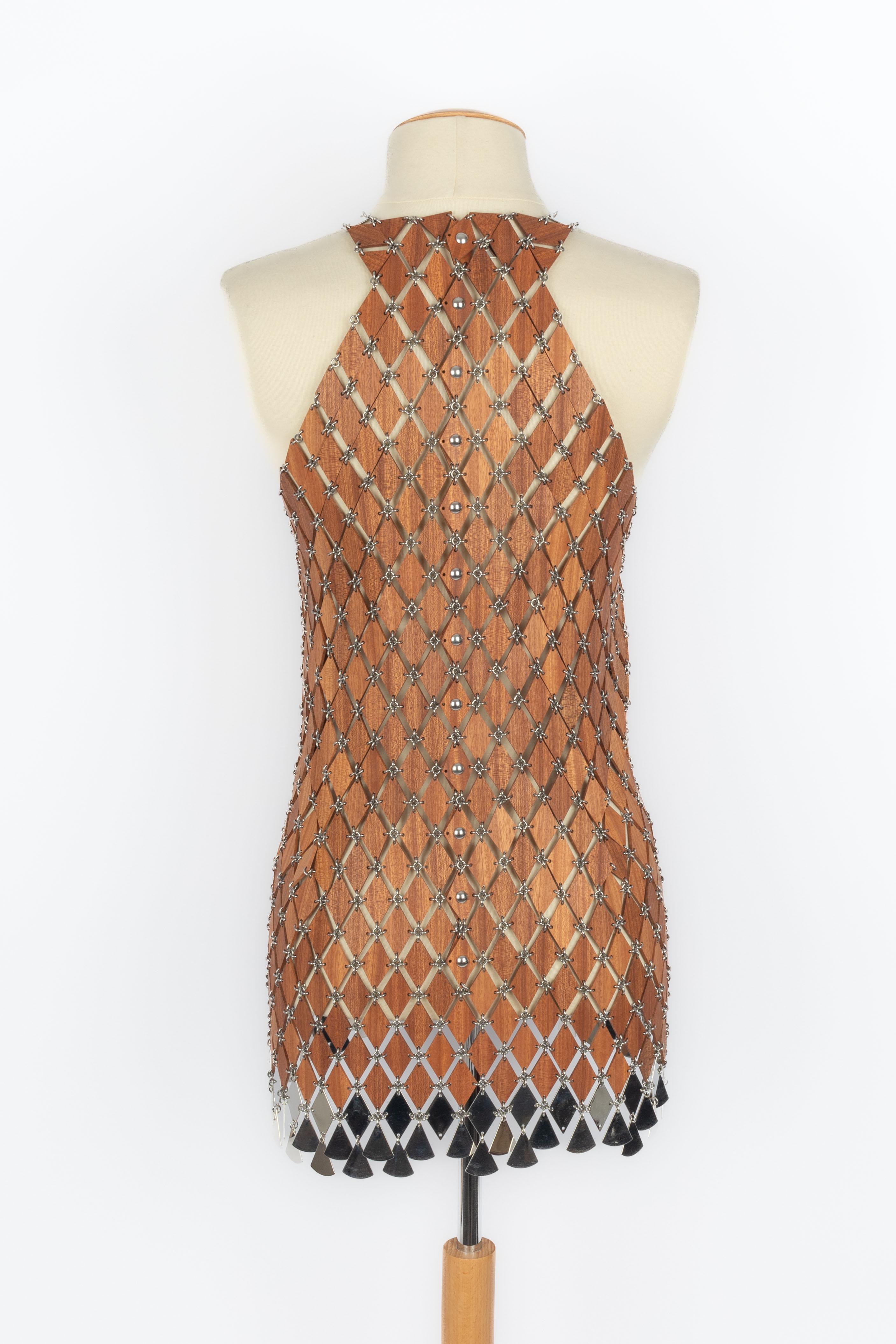 Rabanne-Kleid Pre-Fall 2024, Rabanne im Zustand „Hervorragend“ im Angebot in SAINT-OUEN-SUR-SEINE, FR