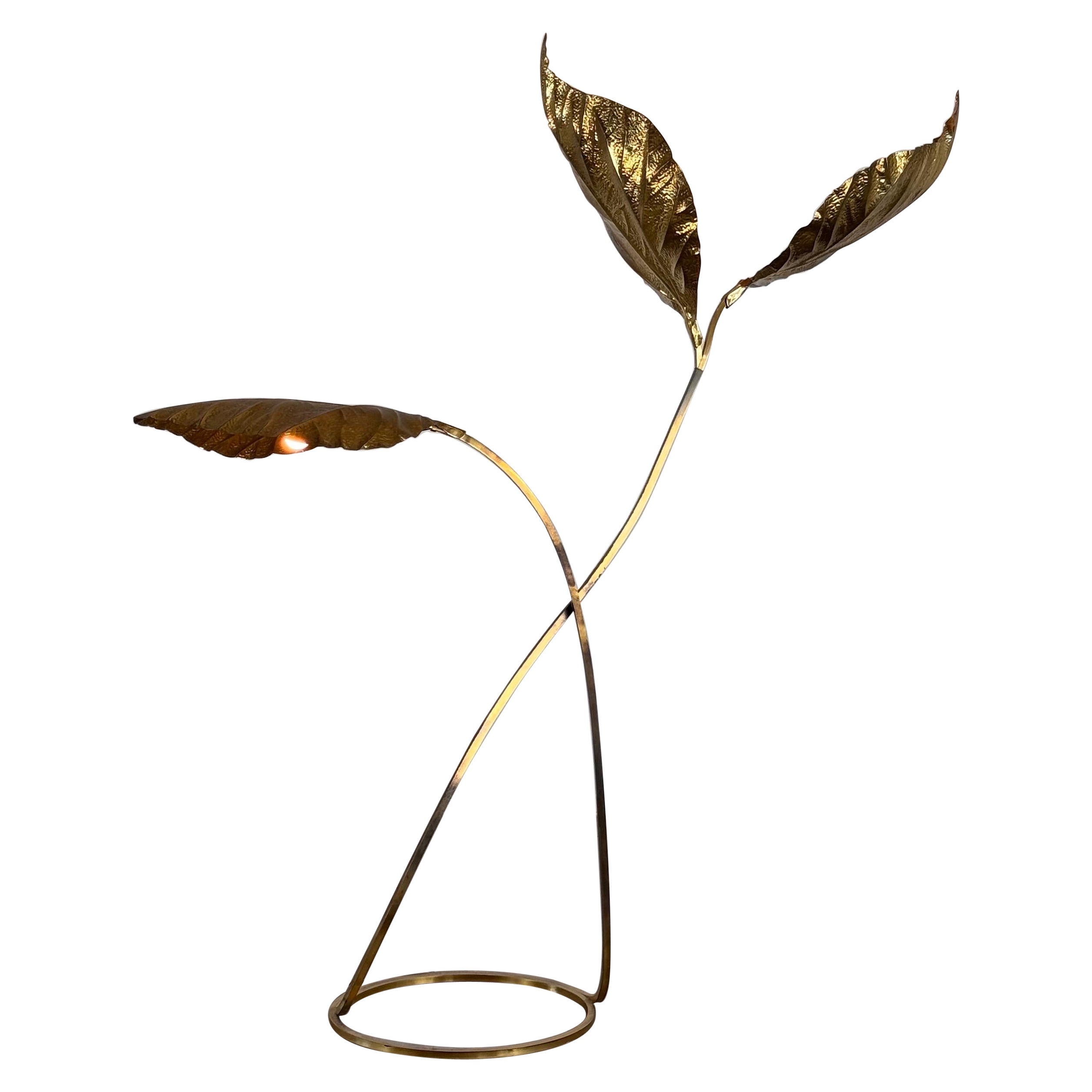 ‘Rabarbaro’ Three-Leaf Floor Lamp by Carlo Giorgi for Bottega Gadda, Italy, 1971